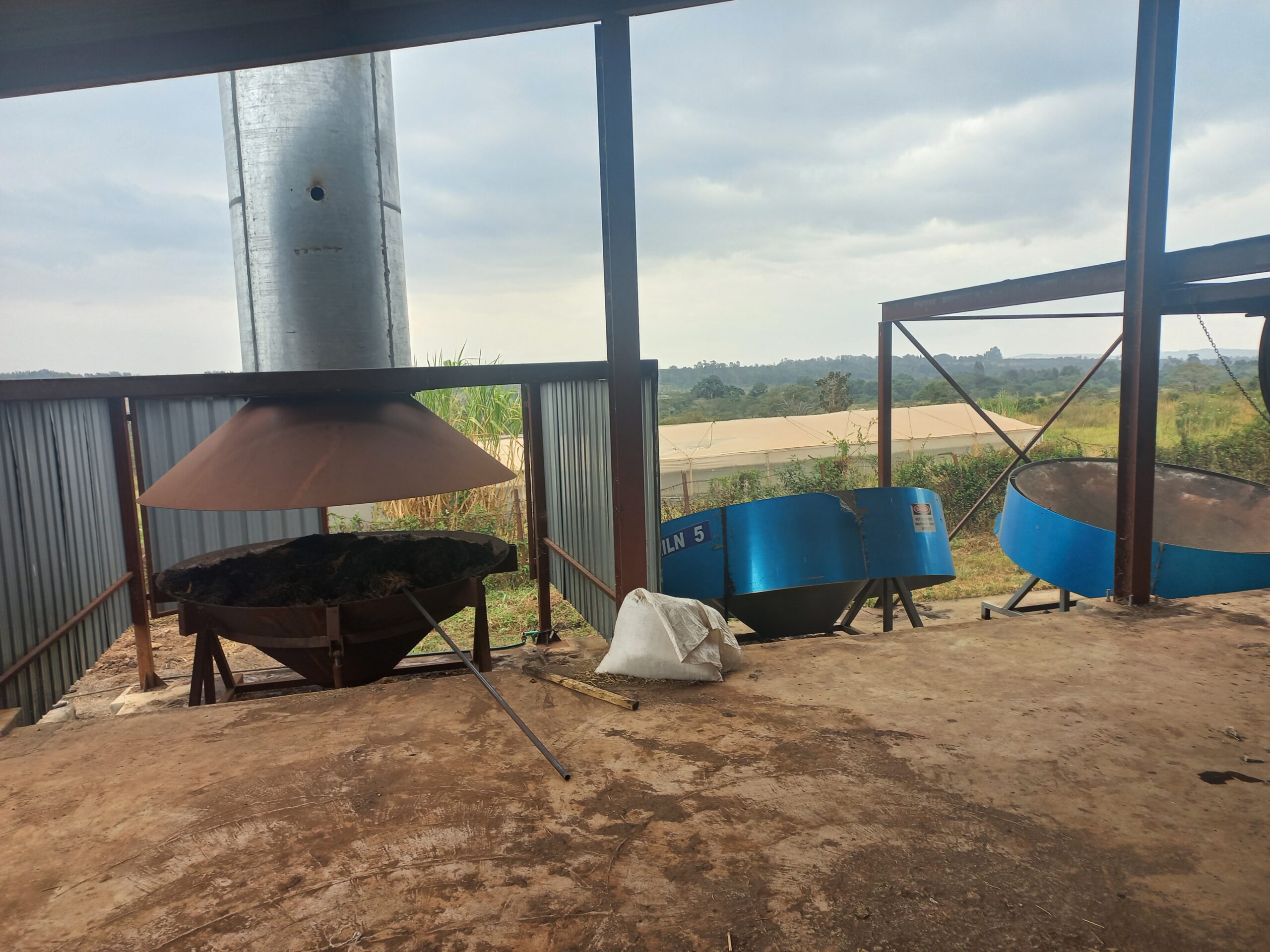 The Kon-tiki Kilns used at Mananasi Fibre (1 of 2) (Photo Credit: Lorraine Dimairho)