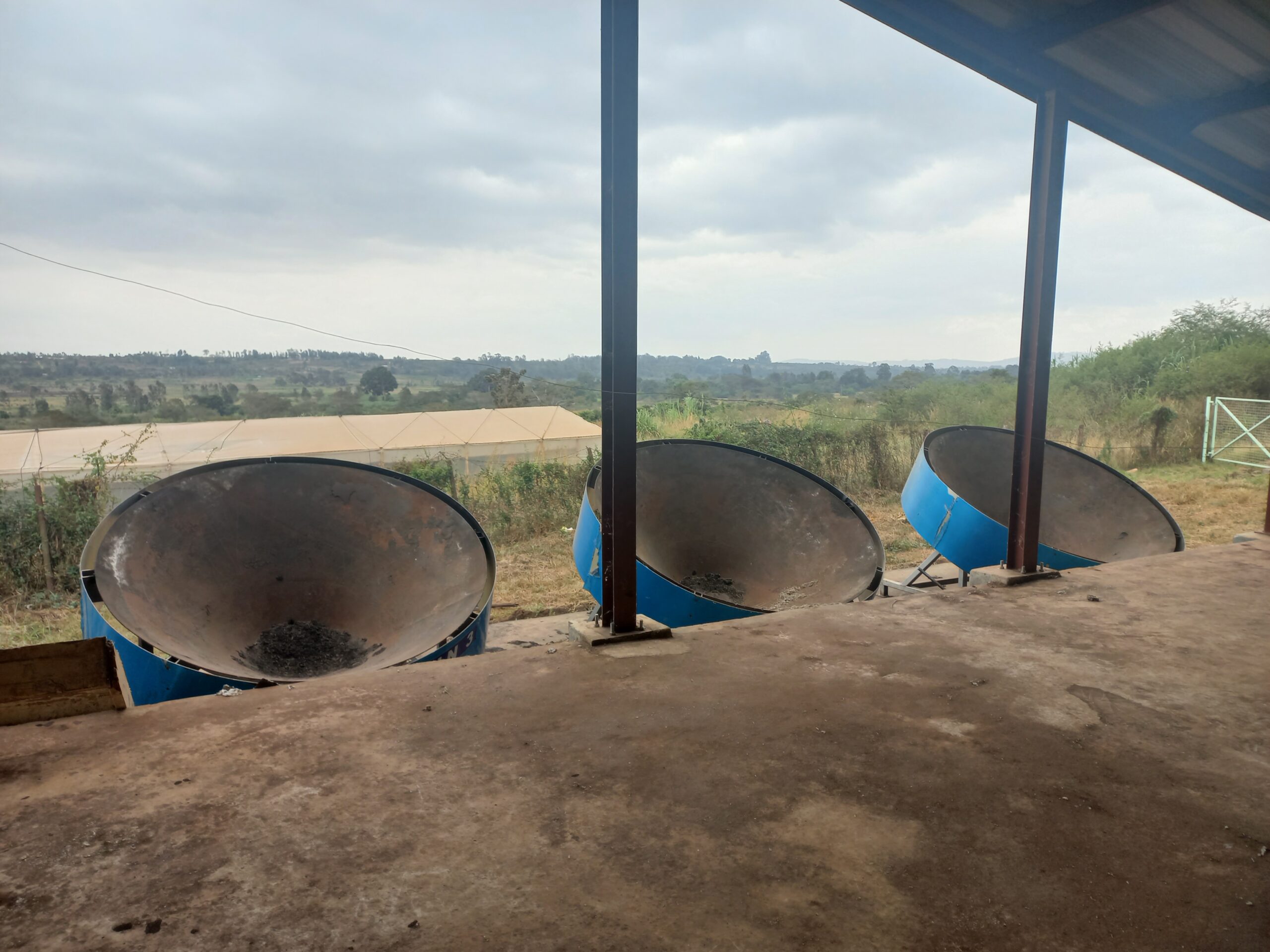 The Kon-tiki Kilns used at Mananasi Fibre (1 of 2) (Photo Credit: Lorraine Dimairho)