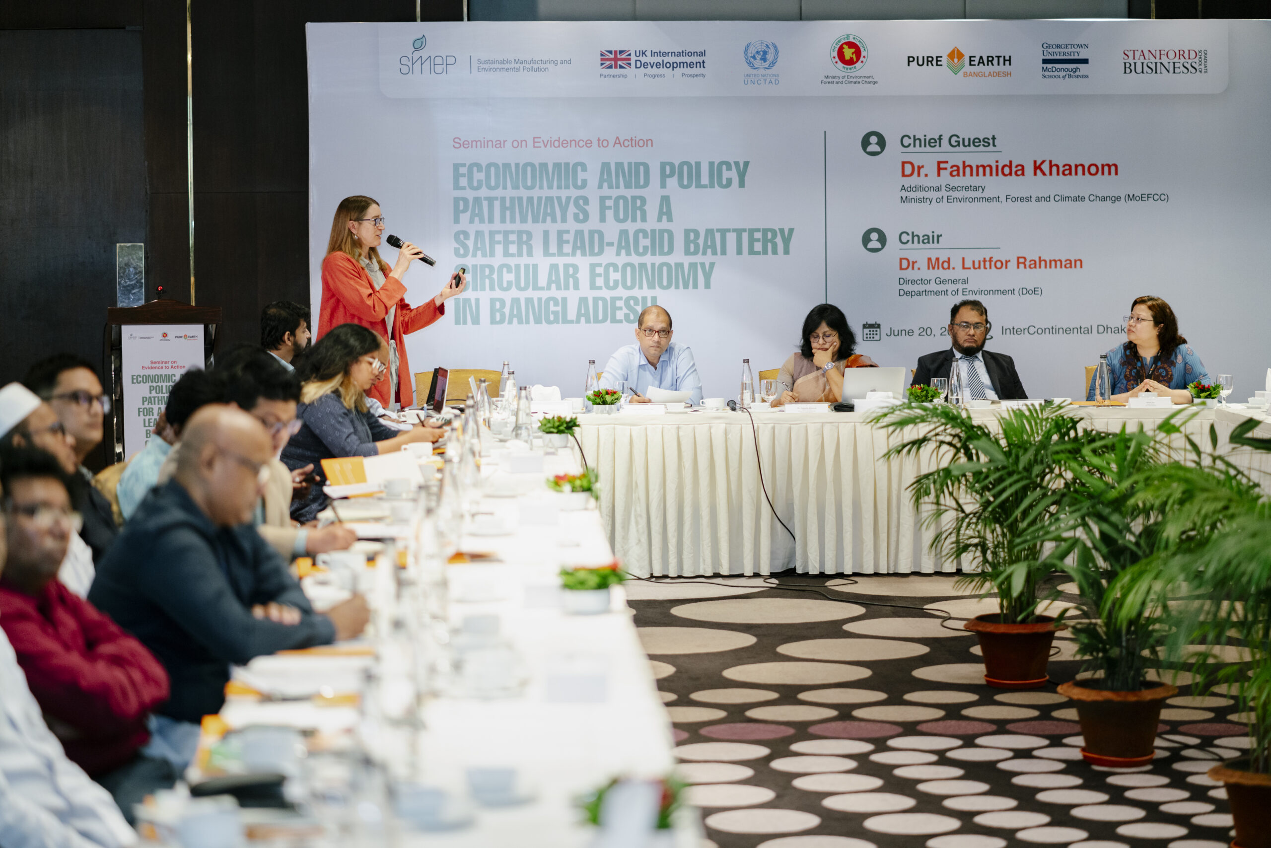 The final project dissemination event hosted by Pure Earth in Dhaka, Bangladesh, on 20 June 2026.